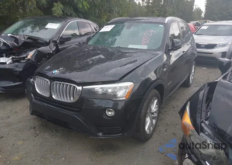 2017 BMW X3 Sdrive28I from USA, damaged, VIN 5UXWZ7C36H0V88124